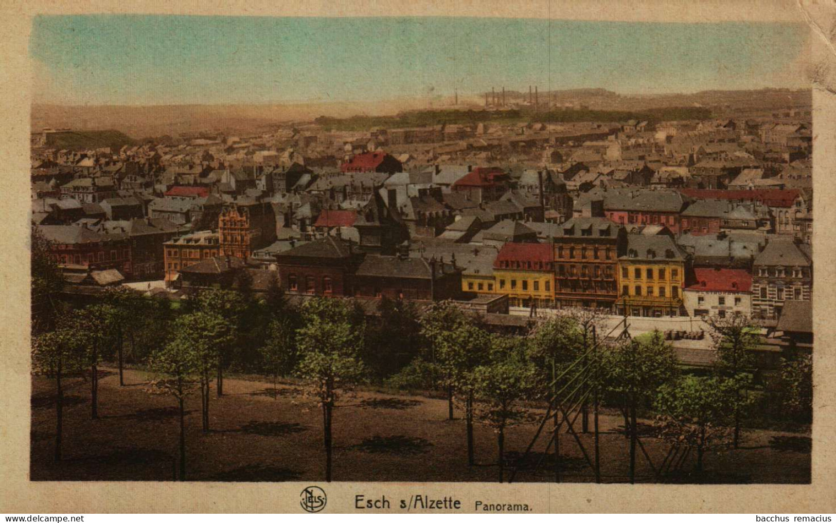 ESCH-SUR-ALZETTE   Panorama (colorée) - Esch-sur-Alzette