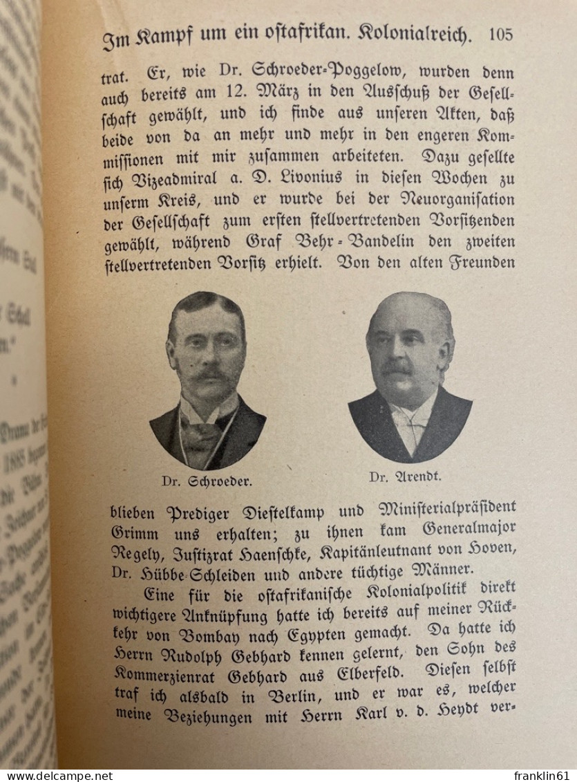 Die Gründung von Deutsch-Ostafrika.