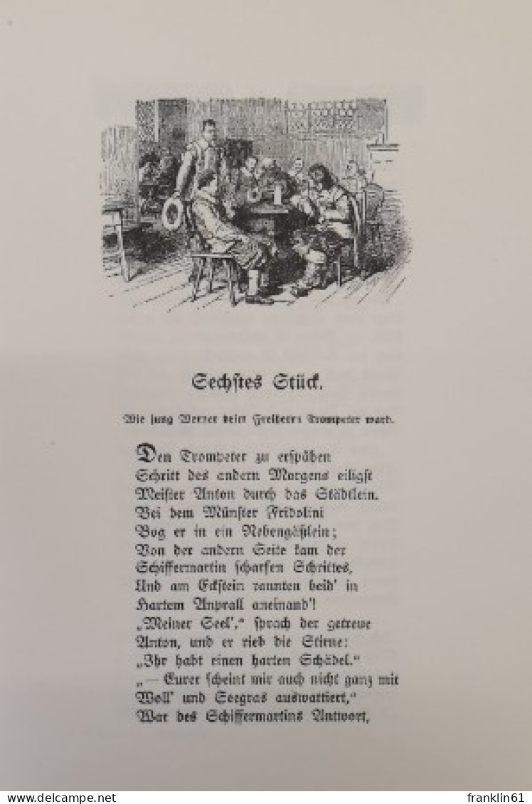 Der Trompeter Von Säkkingen.  Ein Sang Vom Oberrhein. - Poésie & Essais