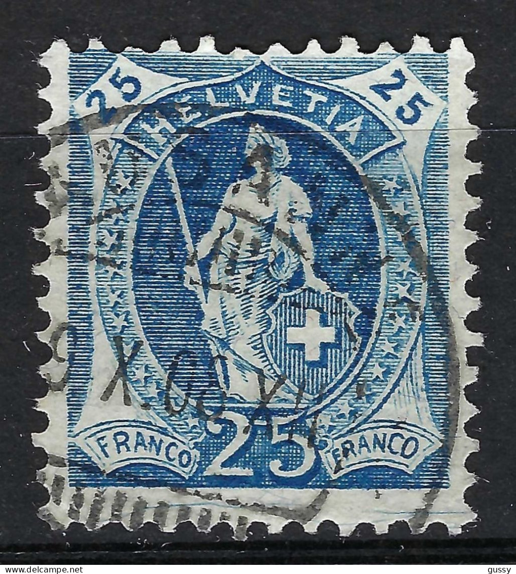 SUISSE 1900-03: Le ZNr. 73E, "Helvétie Debout" Obl. "LAUSANNE" - Used Stamps