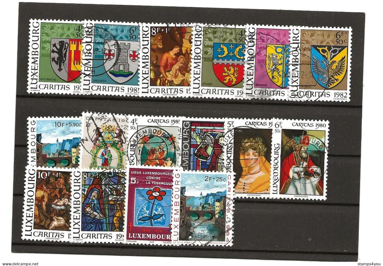 401 - 15 - Lot Timbres Oblitérés Du Luxembourg - Oblitérés