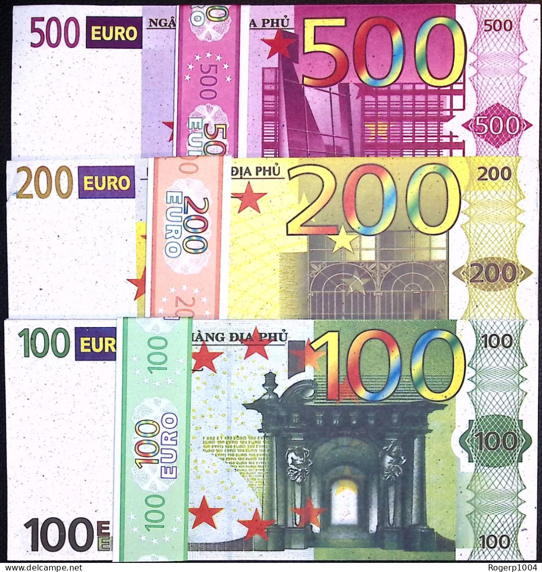 VIETNAM * 3 Liasses De 30 Billets * Funérailles Vietnam * État/Grade NEUF/UNC - Fictifs & Spécimens