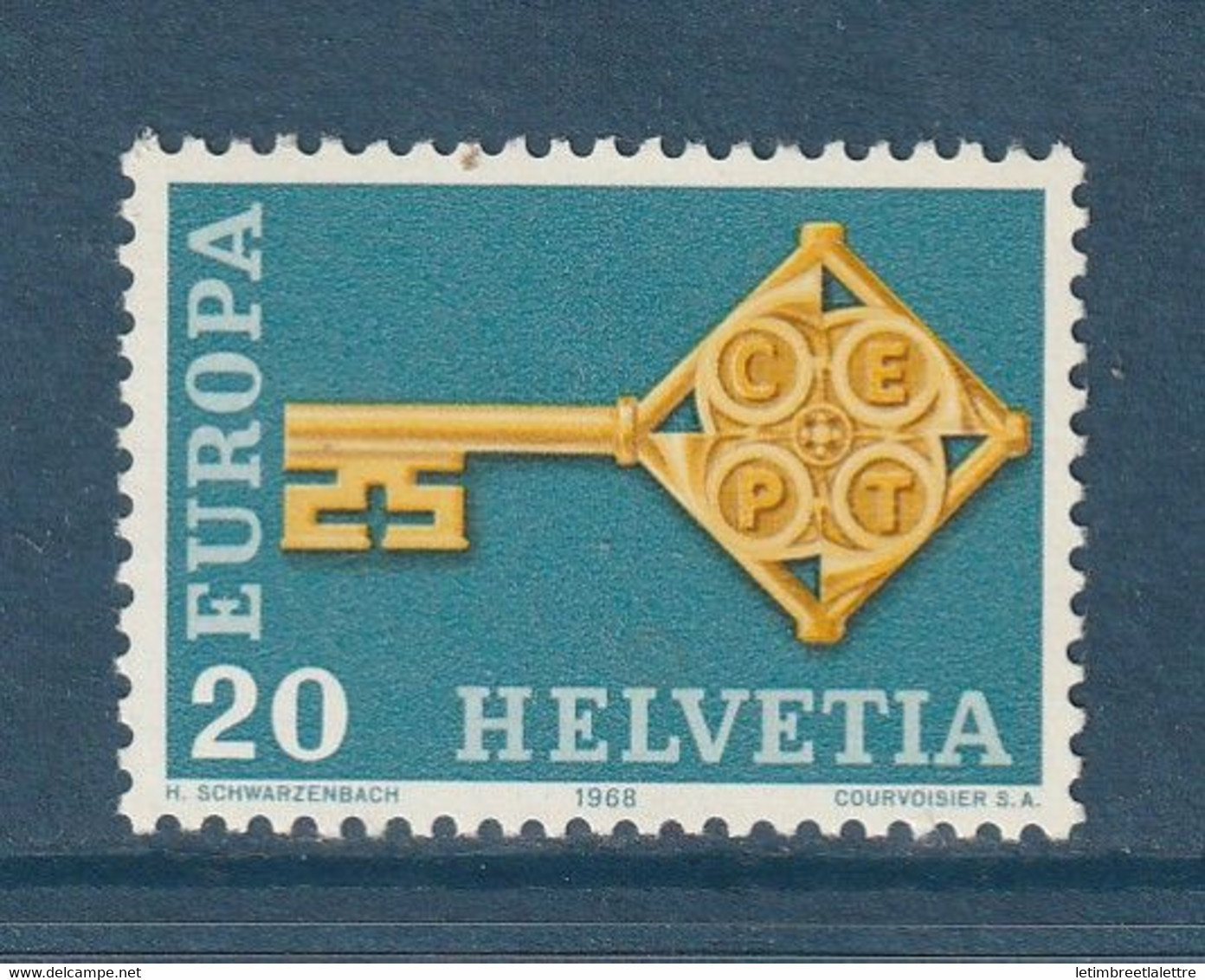 Suisse - YT N° 806 ** - Neuf Sans Charnière - 1968 - Unused Stamps