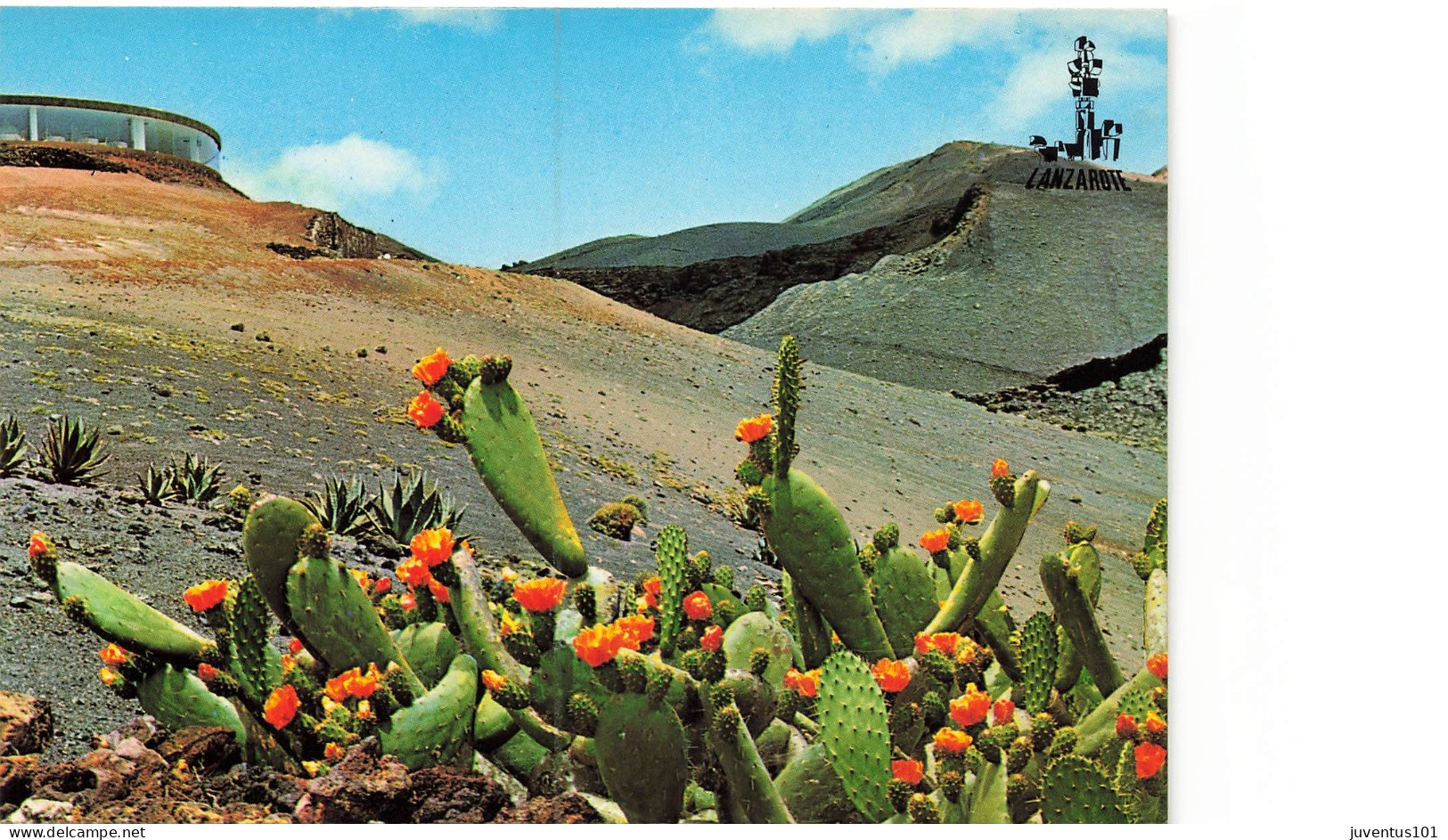 CPSM Lanzarote-Restaurante En La Montaña De Fuego     L2476 - Lanzarote