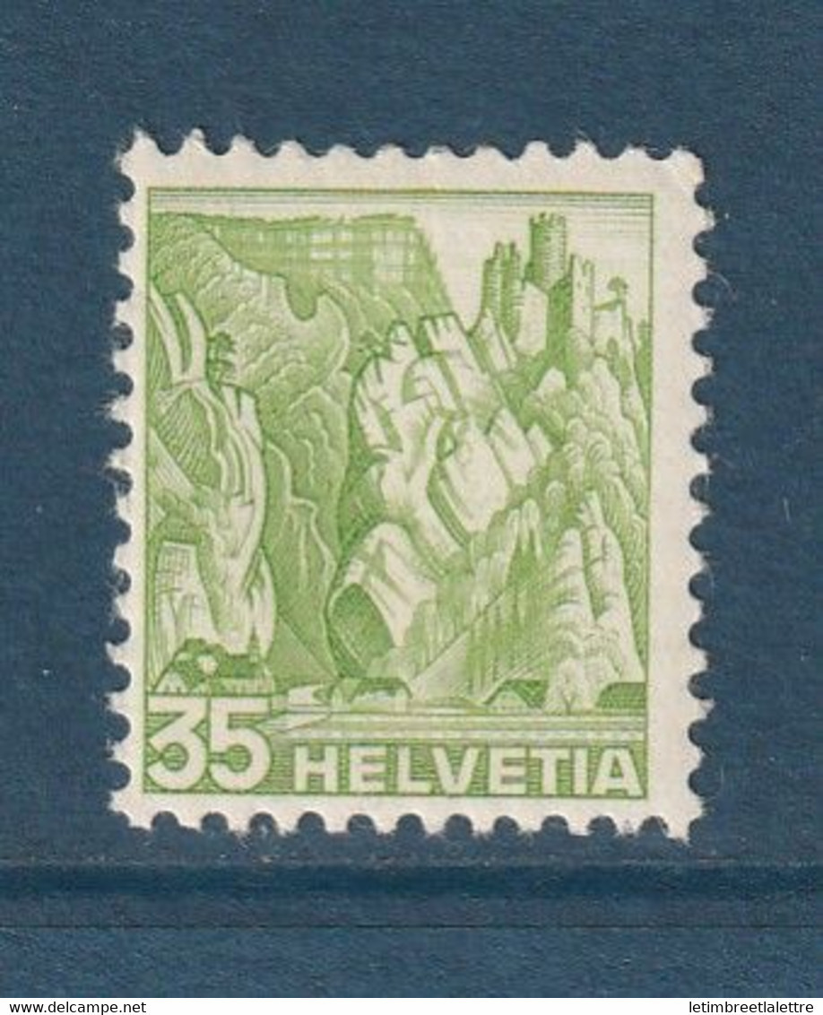 Suisse - YT N° 296 ** - Neuf Sans Charnière - 1936 - Unused Stamps
