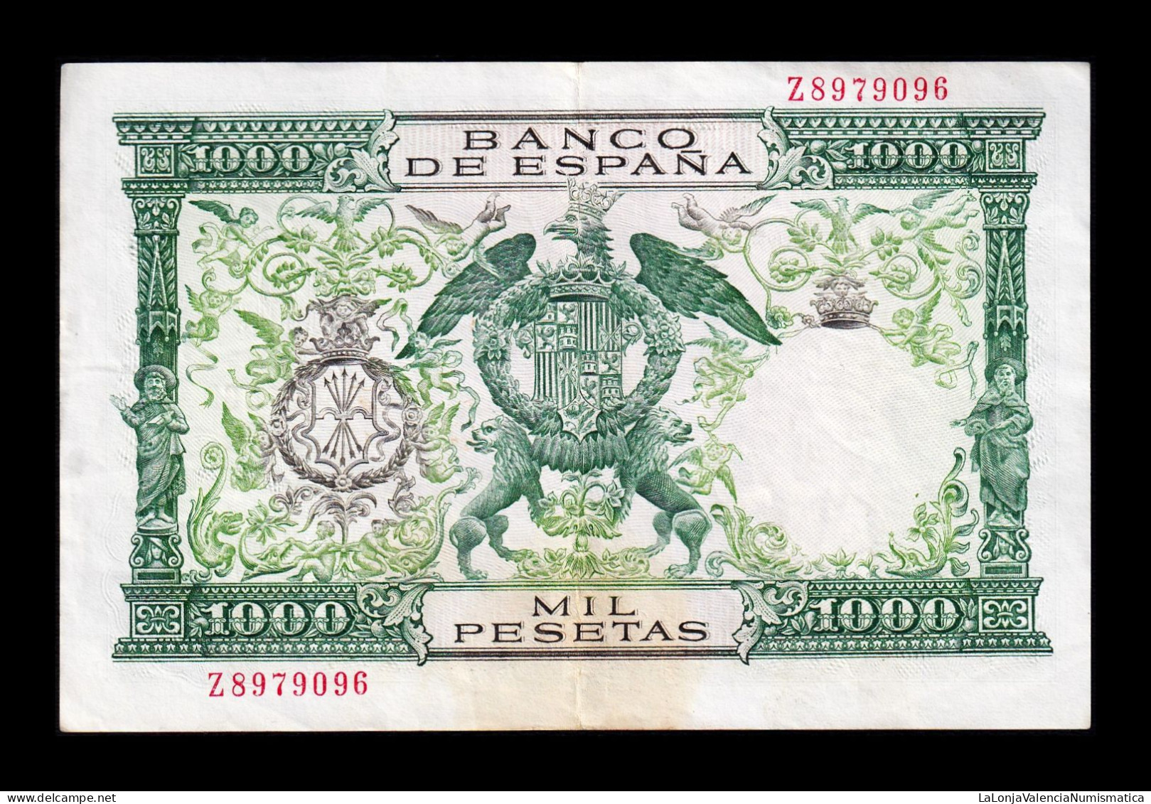 España Spain 1000 Pesetas Reyes Católicos 1957 Pick 149 Serie Z Ebc Xf - 1000 Peseten