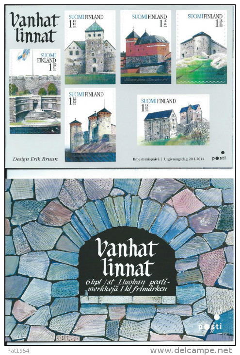 Finlande 2014 Carnet C2253 Neuf Chateaux - Booklets