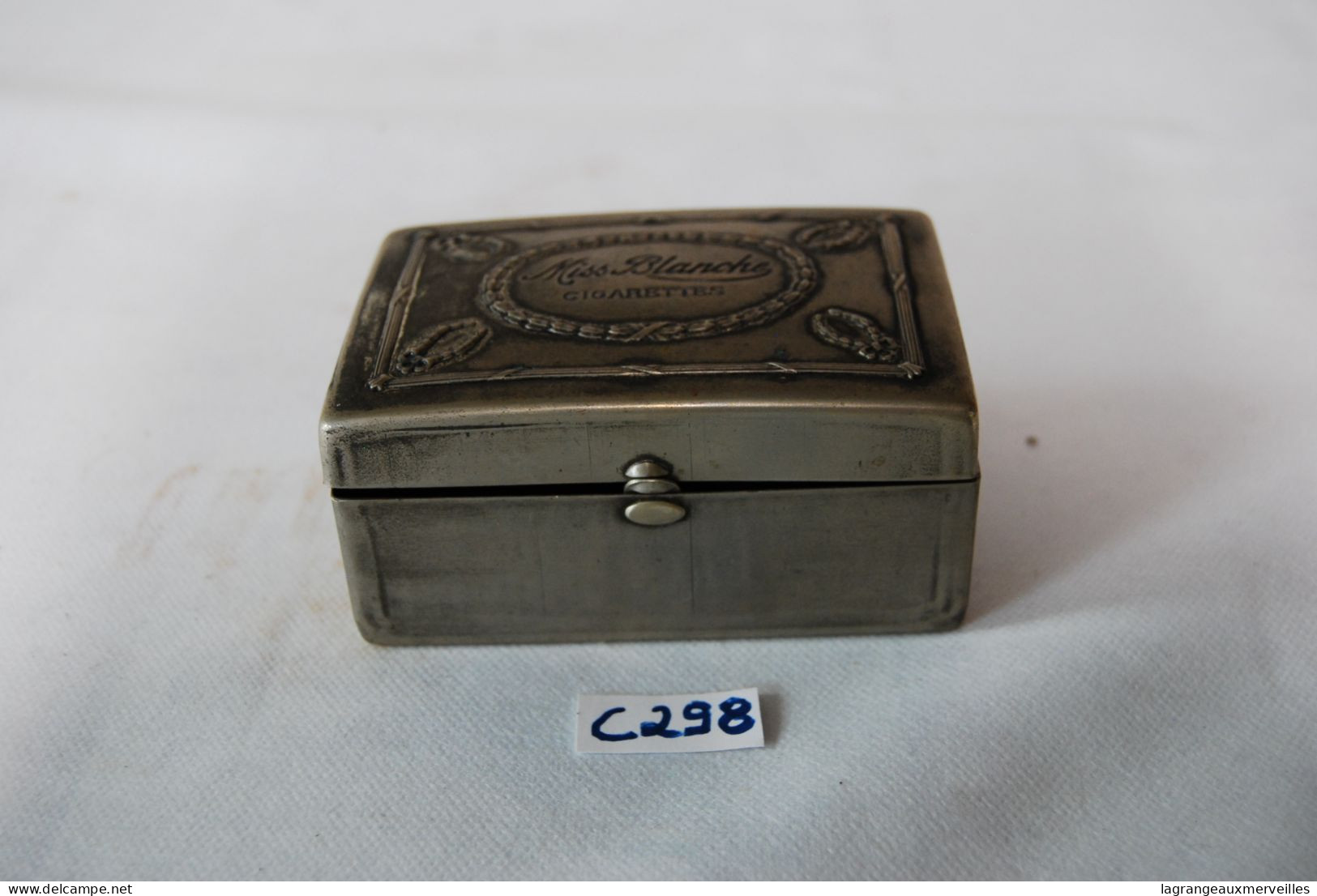 C298 Ancienne Boite à Tabac - Cigarettes Miss Blanche - Empty Tobacco Boxes