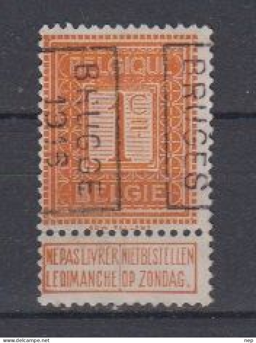 BELGIË - OBP - 1913 - Nr 108 (n° 2132 B - BRUGGE 1913 BRUGES) - (*) - Roulettes 1910-19