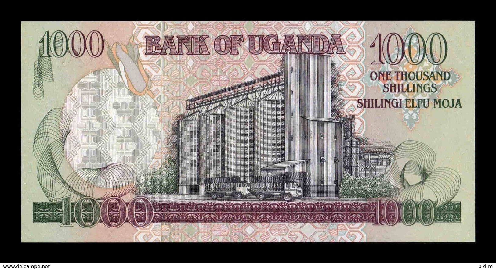 Uganda 1000 Shillings 1996 Pick 36b Sc Unc - Oeganda