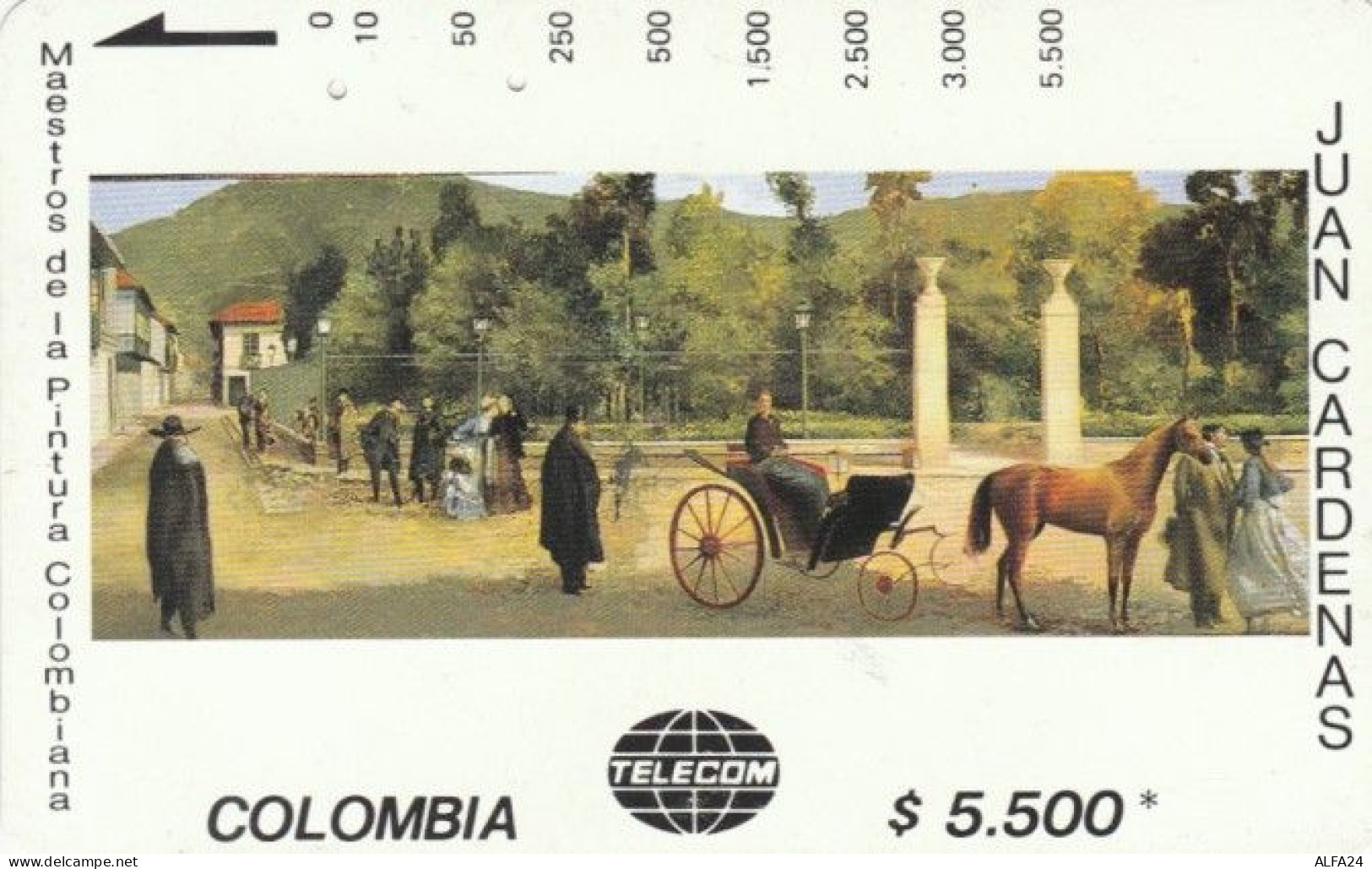 PHONE CARD COLOMBIA (E59.25.4 - Colombia