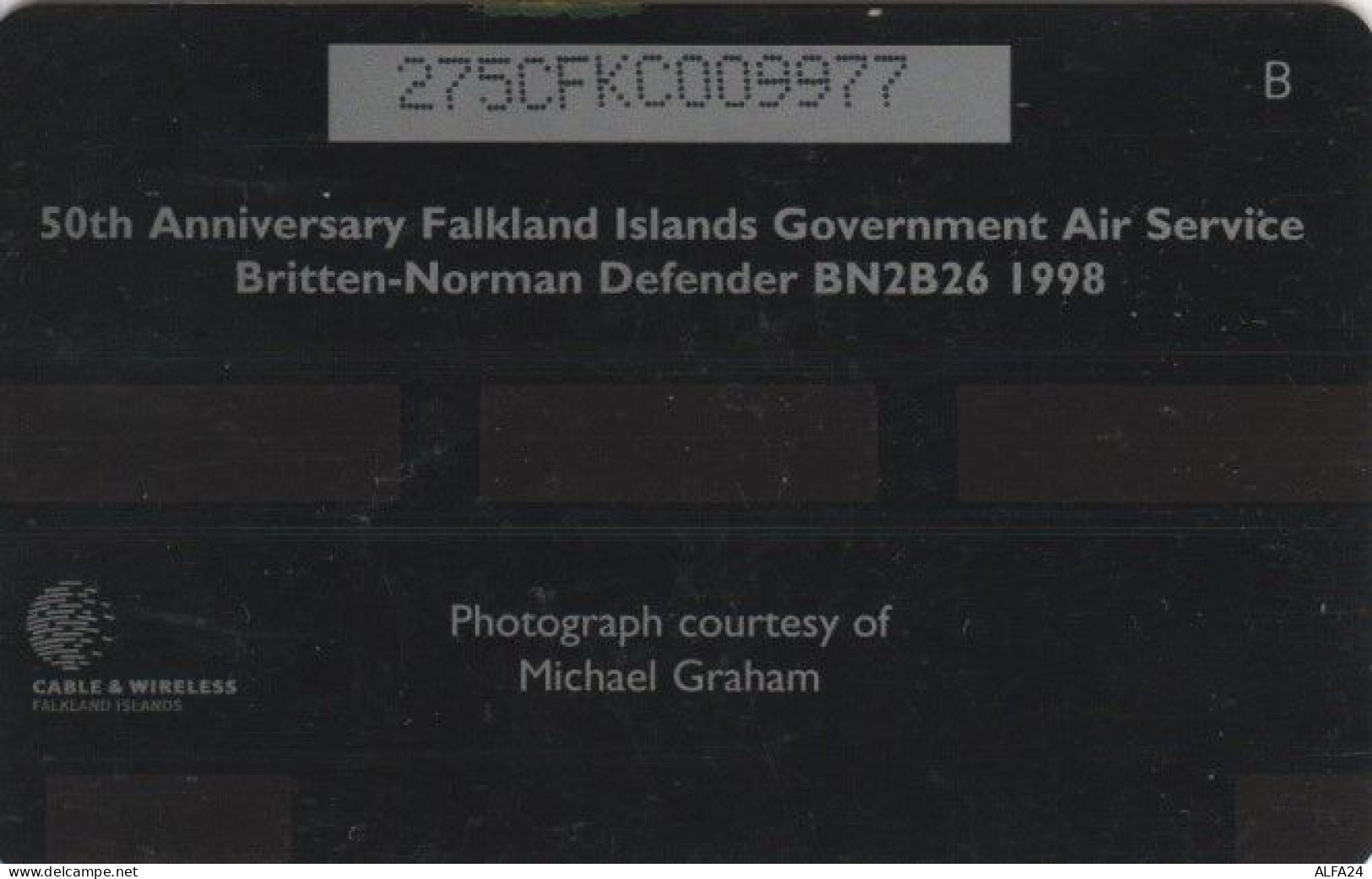 PHONE CARD FALKLAND (E59.22.7 - Falkland