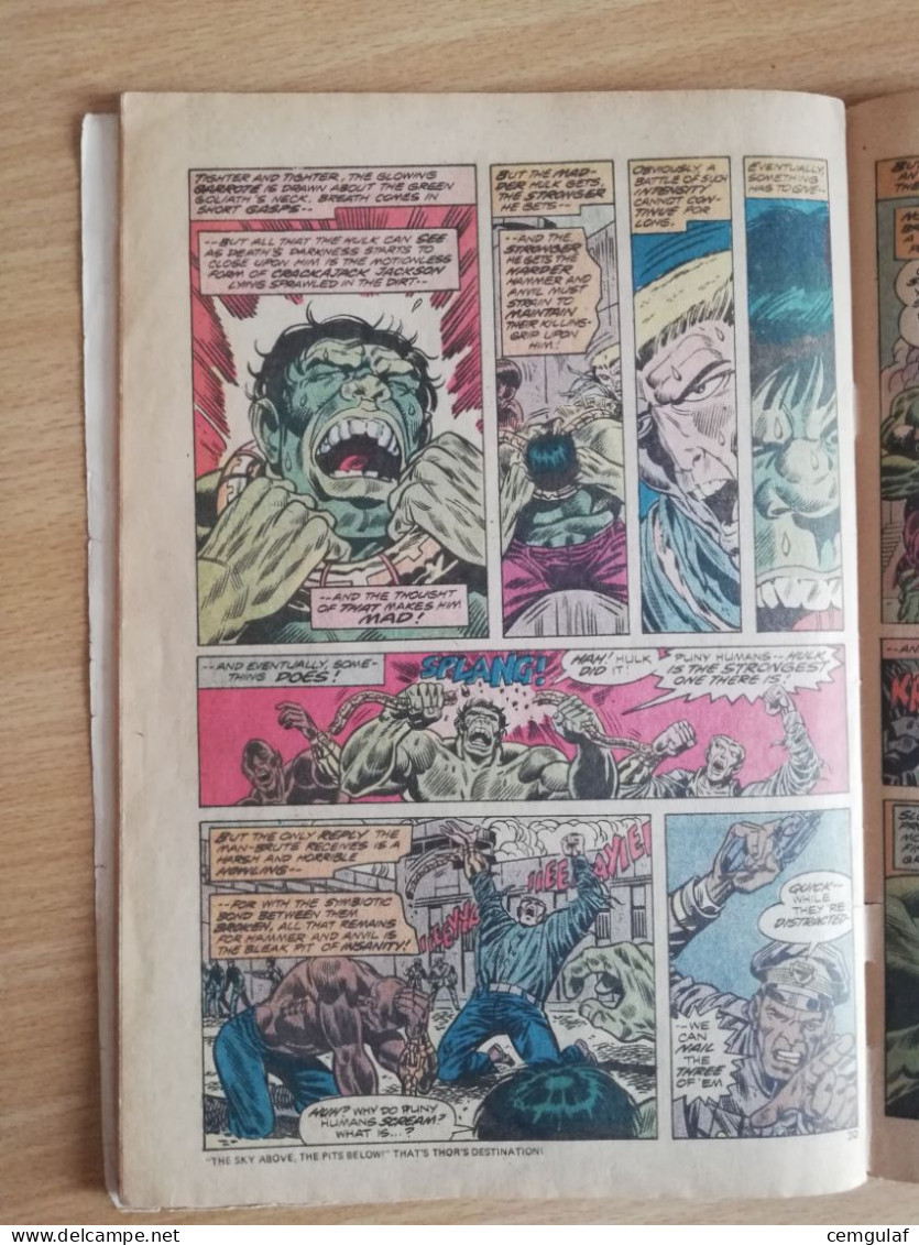 THE INCREDIBLE HULK NO 182 December (KEY ISSUE EARLY WOLVERINE!) 1974