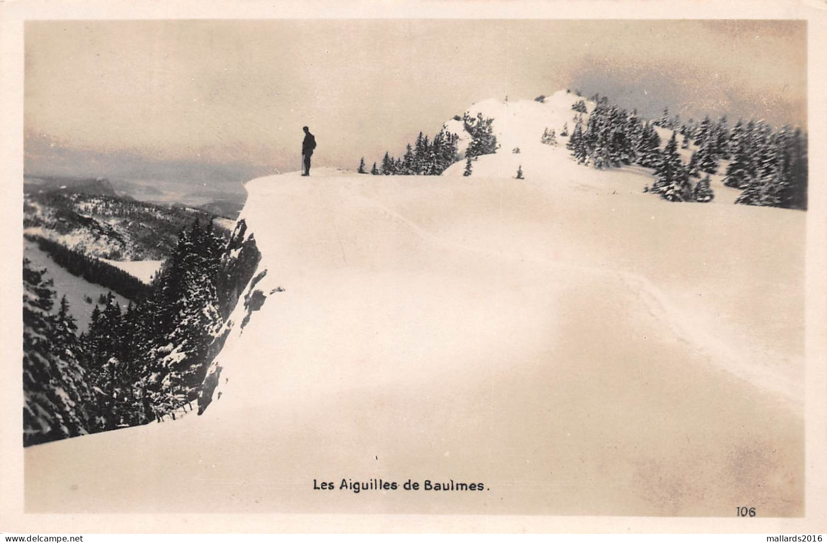 LES AGUILLES DE BAILMES - A VINTAGE POSTCARD #235909 - Baulmes