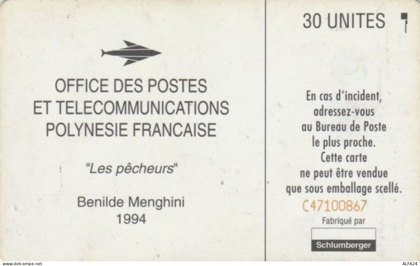 PHONE CARD POLINESIA FRANCESE (E60.4.2 - Polynésie Française