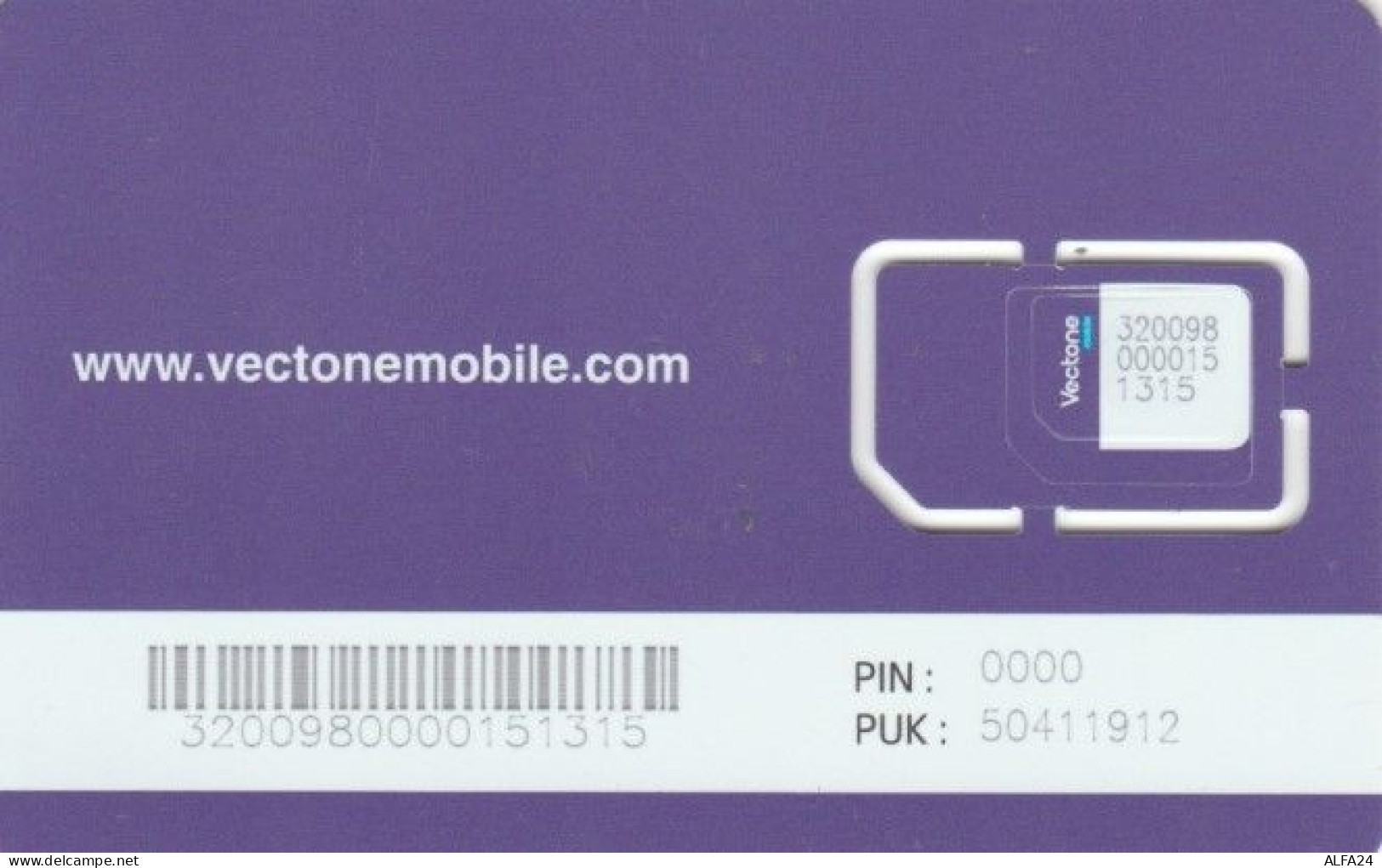 GSM WITH CHIP BELGIO (E60.21.7 - [2] Prepaid & Refill Cards