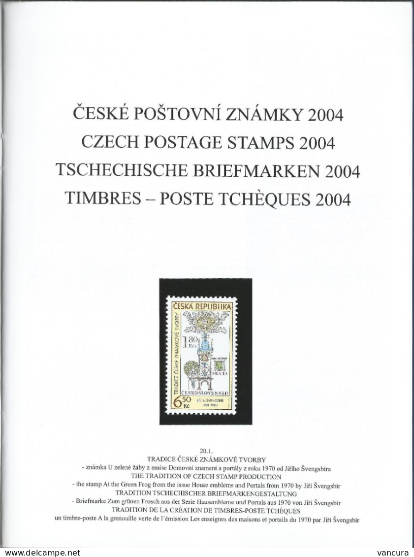 Czech Republic Year Book 2004 (with Blackprint) - Full Years