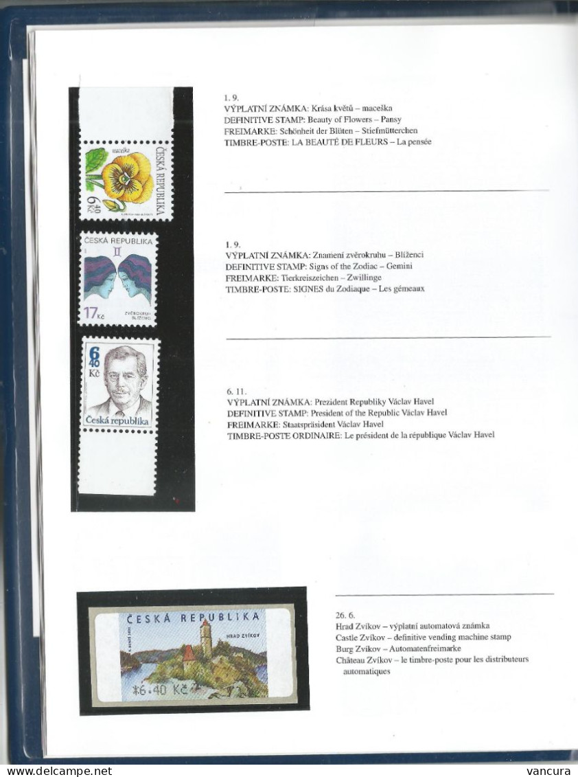 Czech Republic Year Book 2002 (with blackprint)