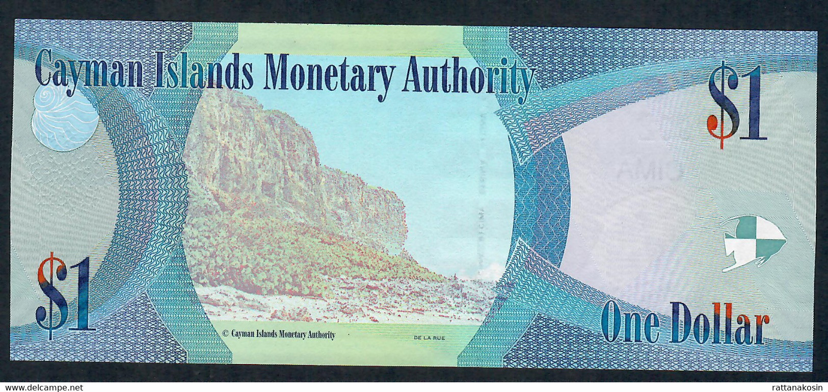 CAYMANS P38b 1 Dollar 2014 D/5 Issued 2015  UNC. - Cayman Islands