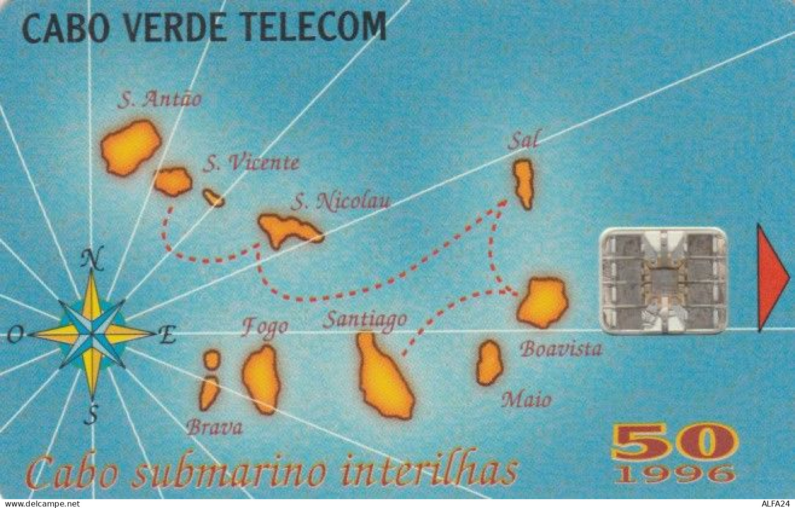 PHONE CARD CAPO VERDE (E61.20.6 - Cabo Verde