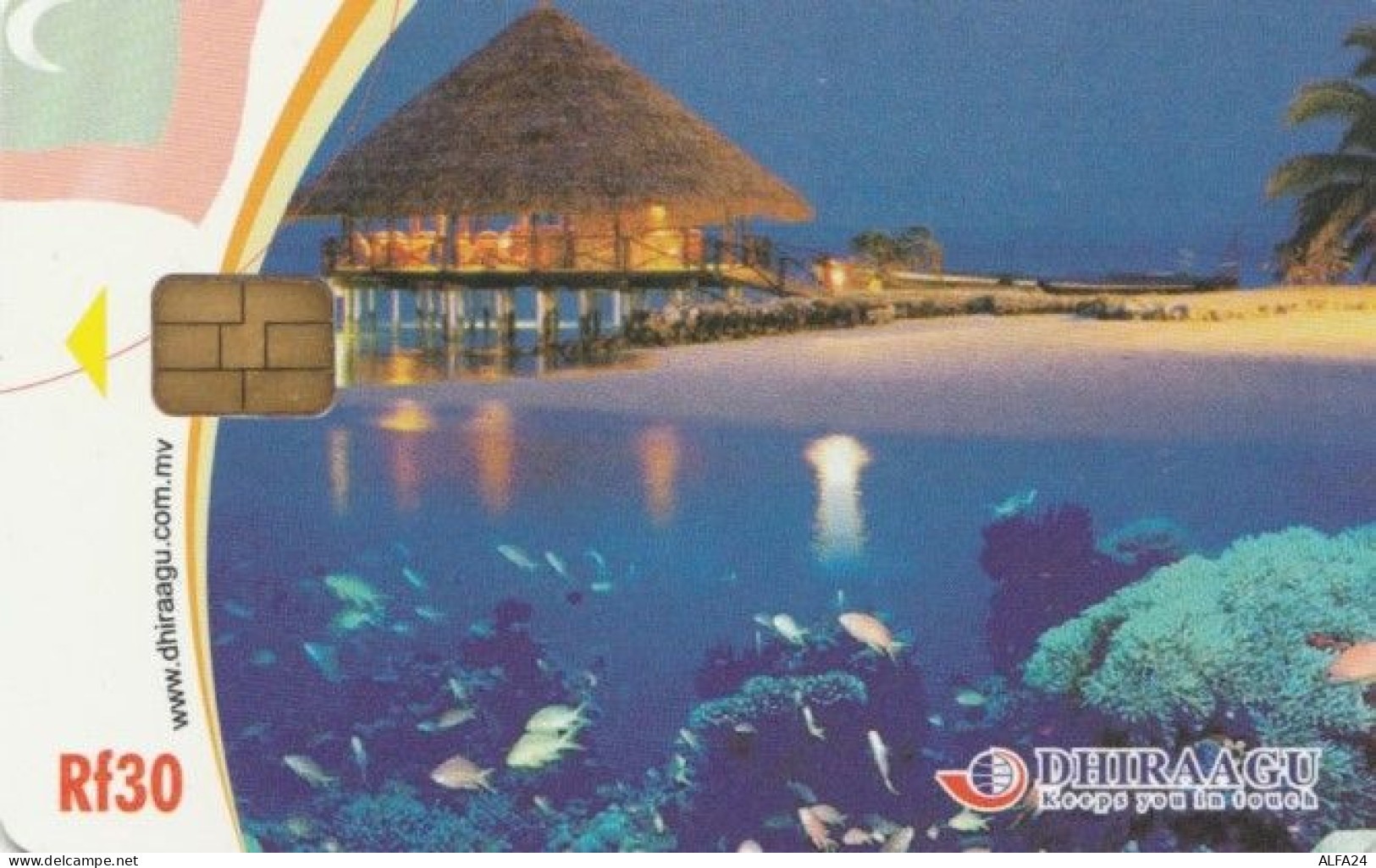 PHONE CARD MALDIVE (E61.19.4 - Maldivas