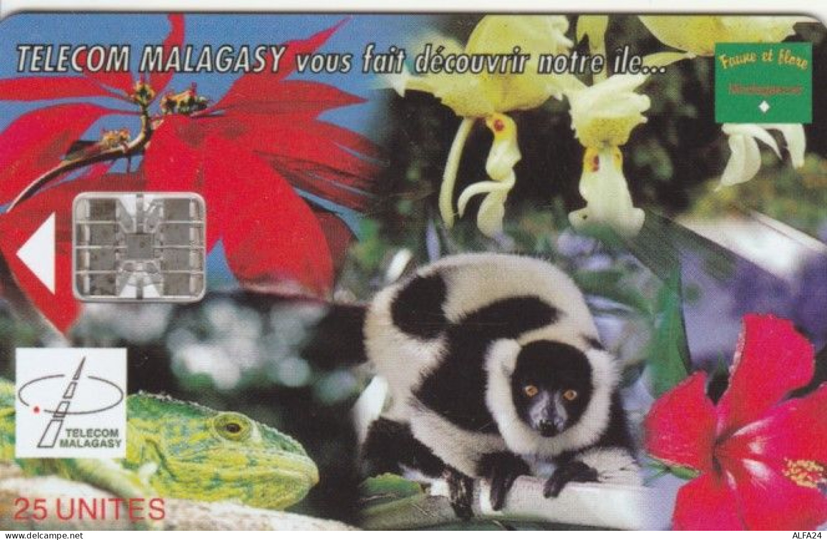 PHONE CARD MADAGASCAR (E61.16.3 - Madagaskar