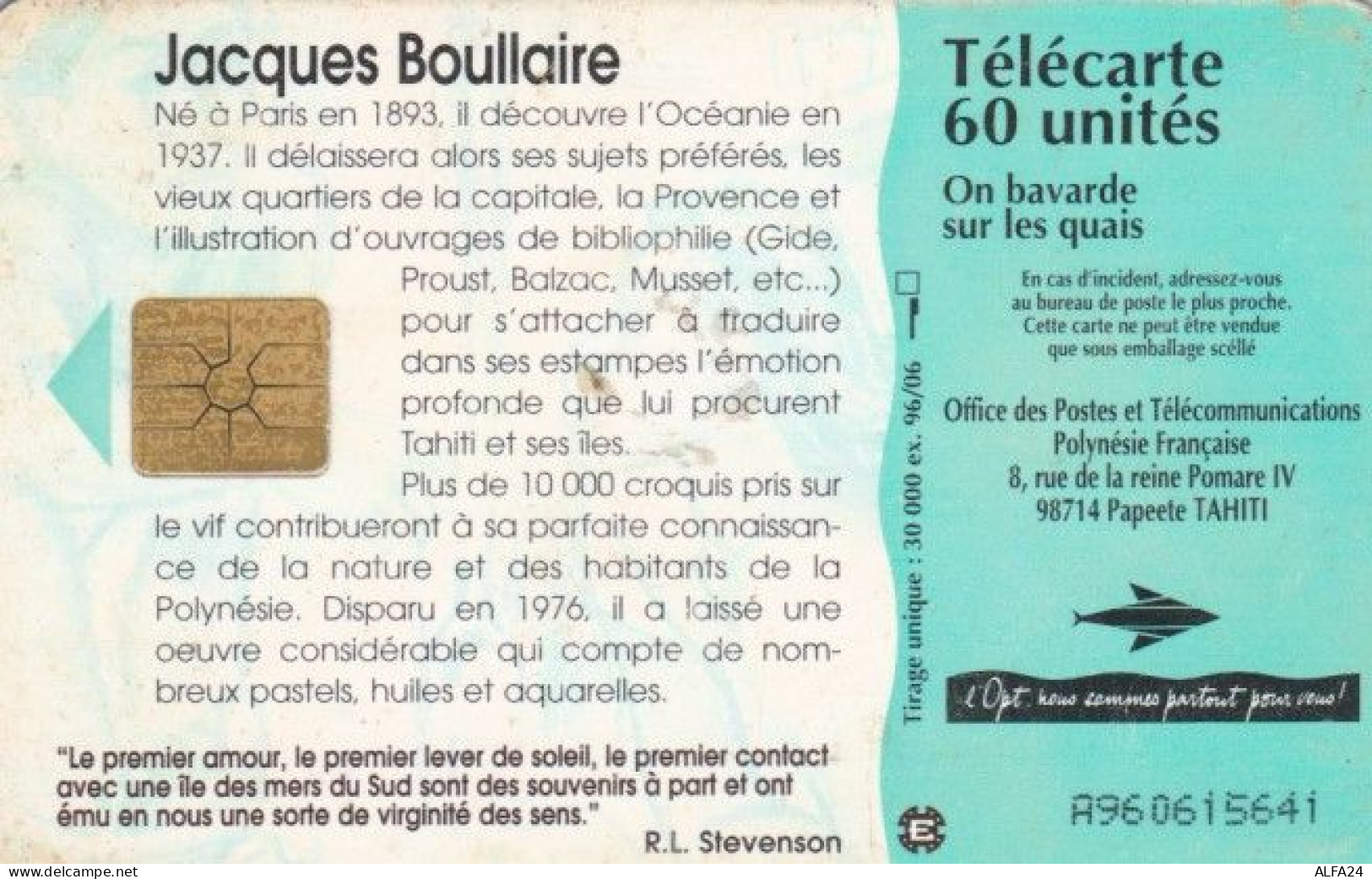 PHONE CARD POLINESIA FRANCESE (E61.11.7 - French Polynesia