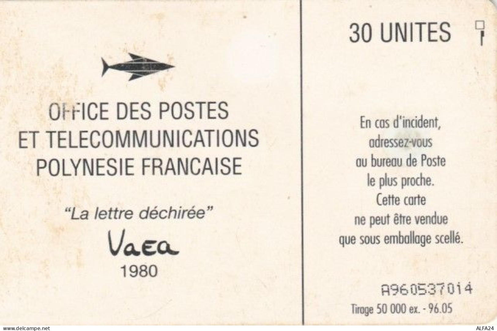 PHONE CARD POLINESIA FRANCESE (E61.18.5 - Polynésie Française