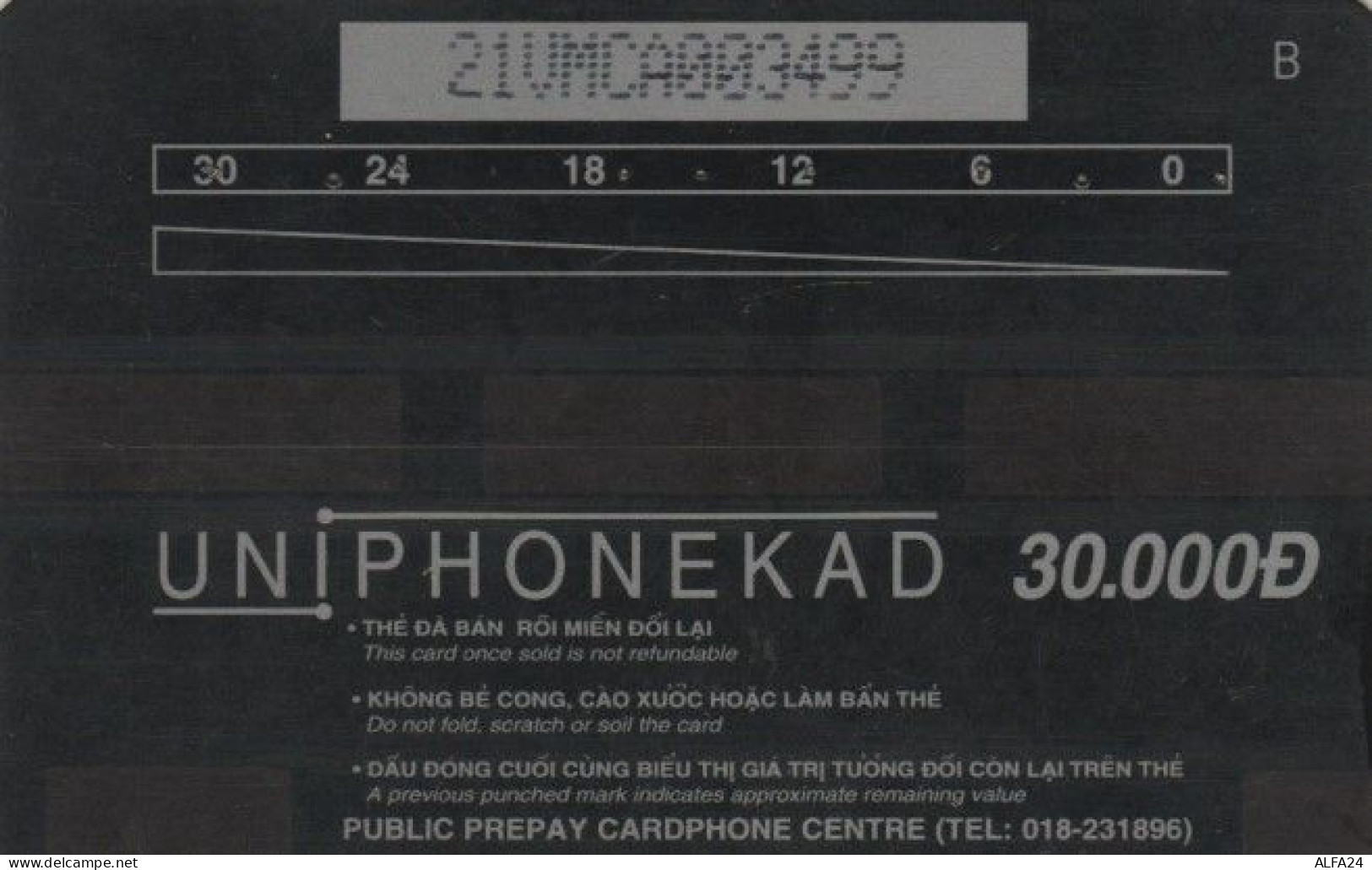 PHONE CARD VIETNAM (E61.18.4 - Viêt-Nam