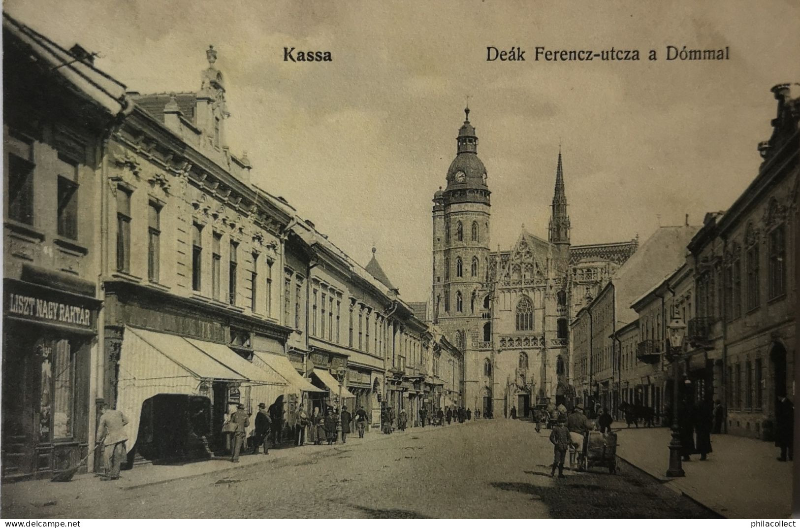 Slovakia // Kosice (Kassa) Deak Ferencz Utcza A  Dommal 19?? - Slovakia