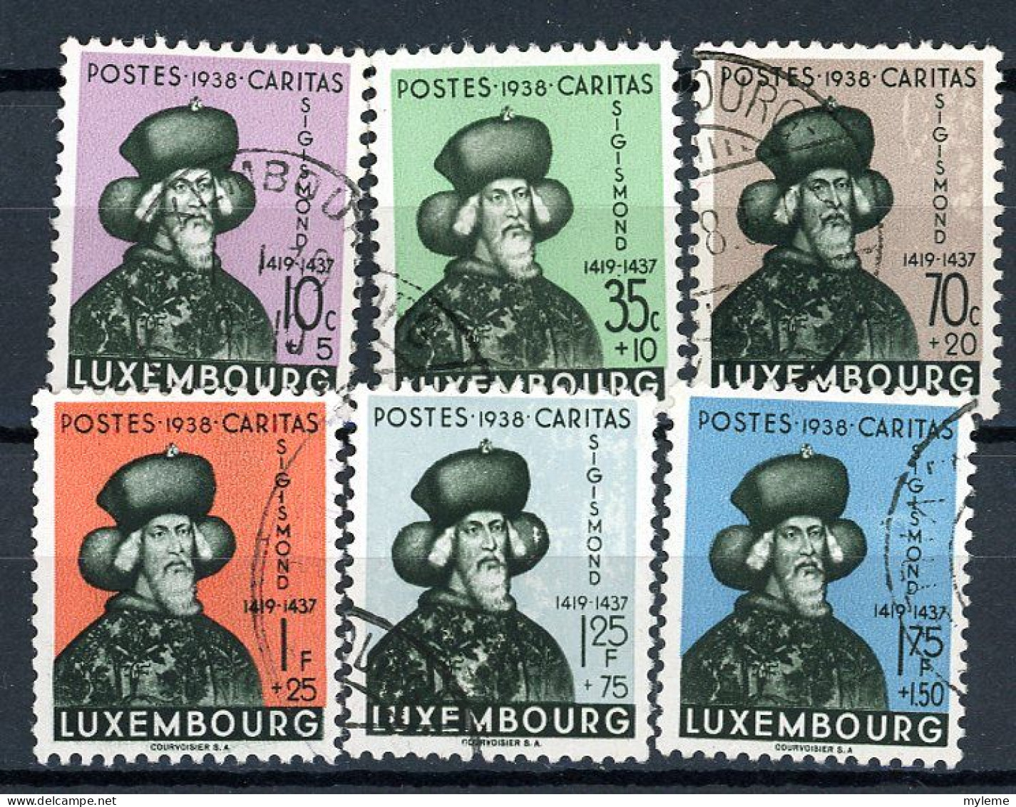 AZ-16 Luxembourg N° 306 à 311 Oblitérés. A Saisir !!! - Used Stamps