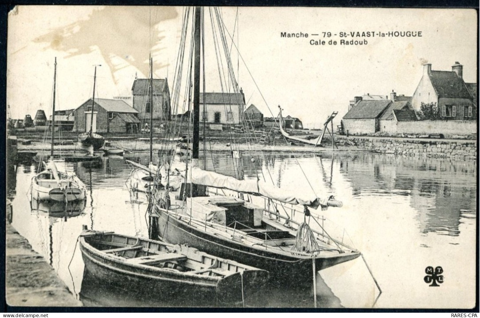 50 SAINT VAAST LA HOUGUE - Cale De Raboub - Saint Vaast La Hougue