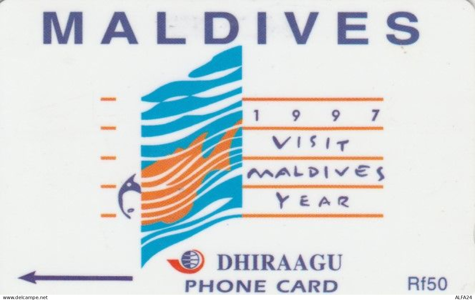 PHONE CARD MALDIVE (E62.8.7 - Maldives