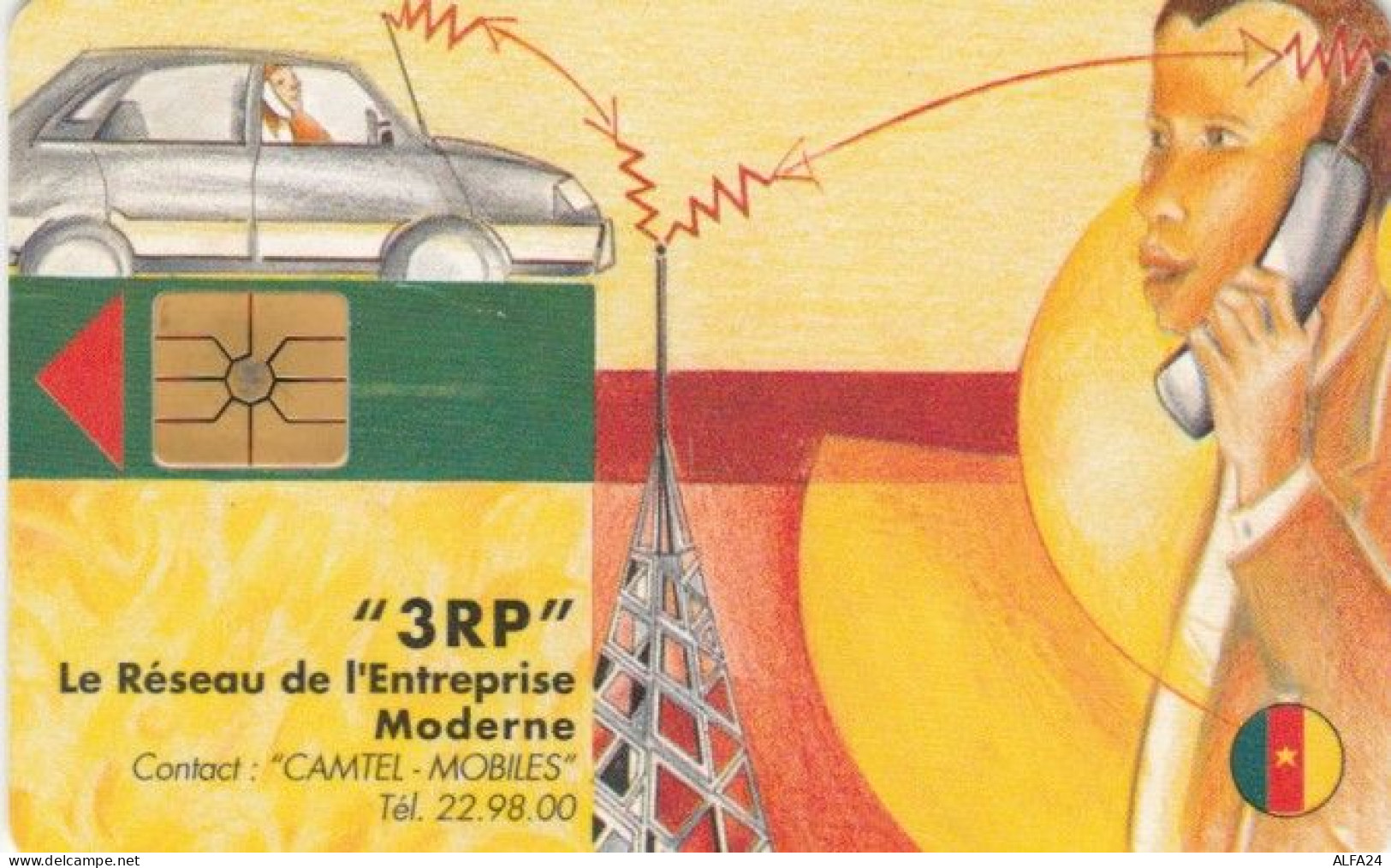 PHONE CARD CAMEROON (E62.1.8 - Kameroen
