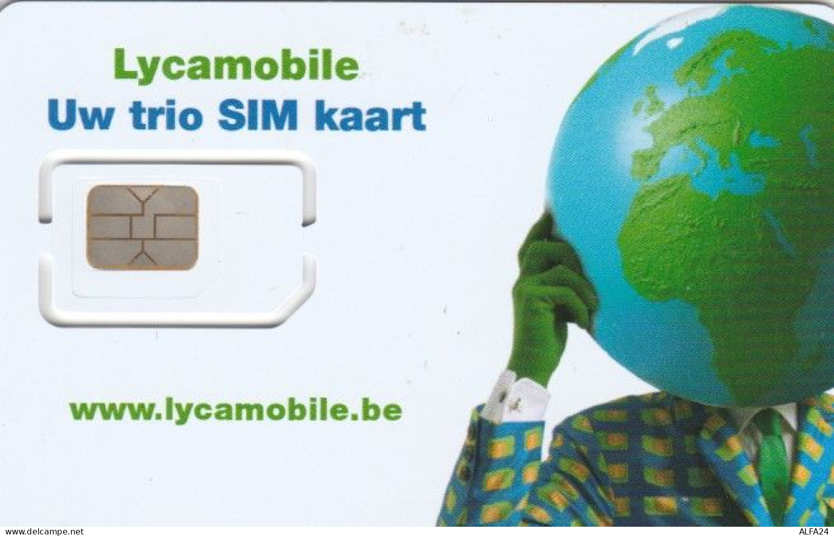 GSM WITH CHIP BELGIO (E62.5.1 - [2] Prepaid & Refill Cards