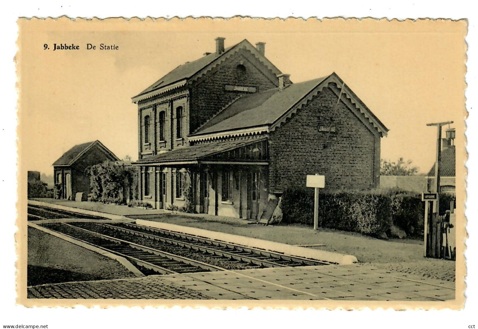 Jabbeke   De Statie   GARE STATION - Jabbeke