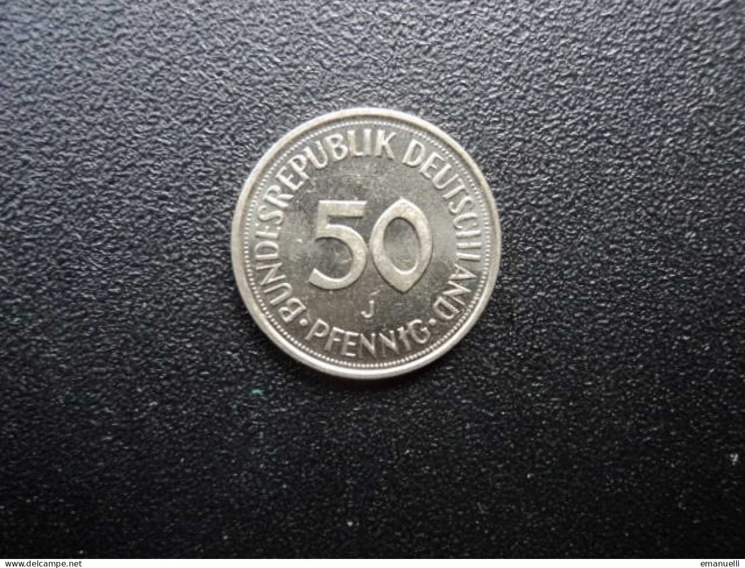 RÉPUBLIQUE FÉDÉRALE  ALLEMANDE : 50 PFENNIG   1975 J    KM 109.2     SUP+ - 50 Pfennig