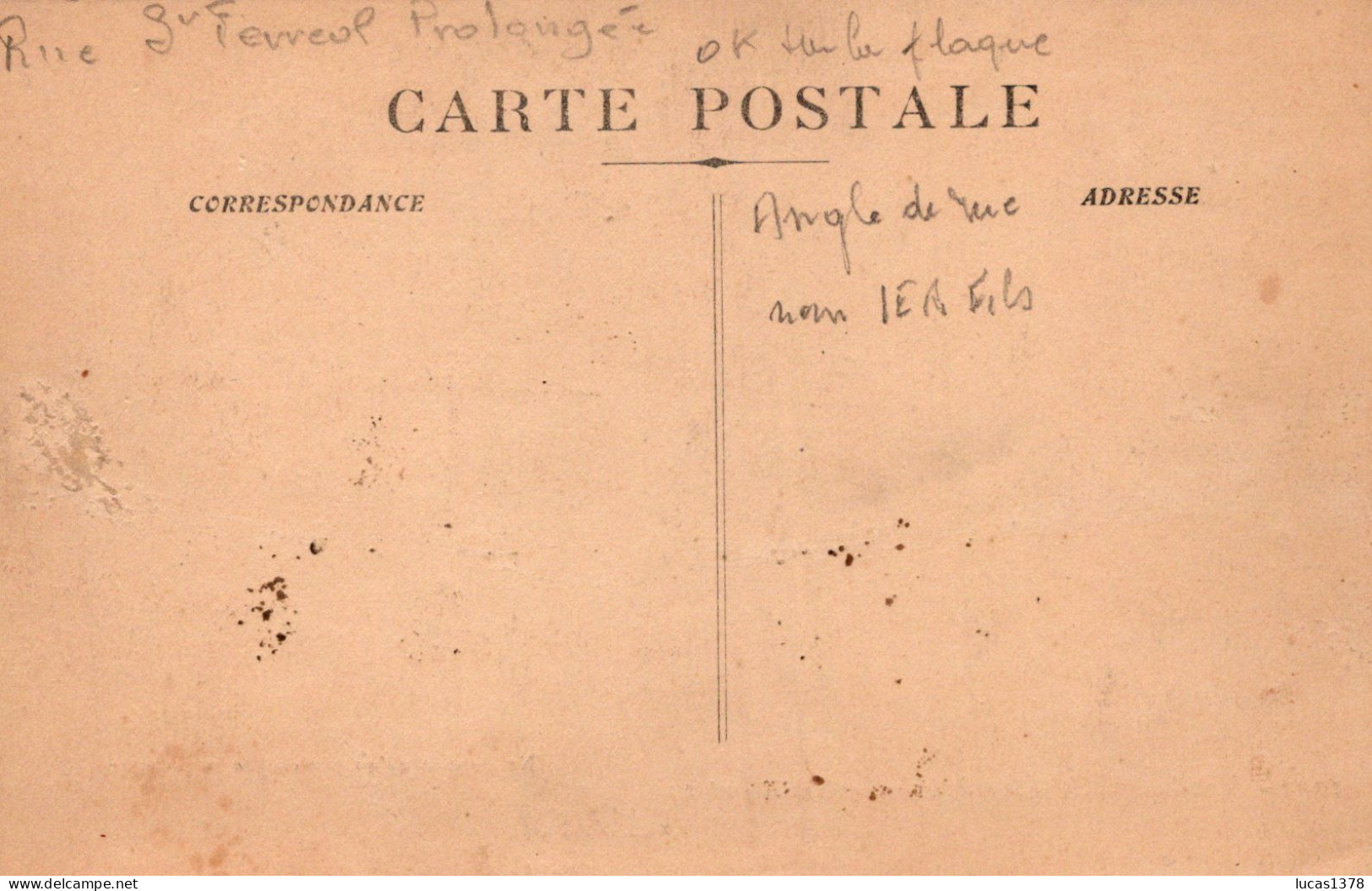 13 / MARSEILLE - 1912 - SERVICE PUBLIC NETTOIEMENT / CHARRETIER / SECTION N° 27 / RUE SAINT FERREOL - Straßenhandel Und Kleingewerbe