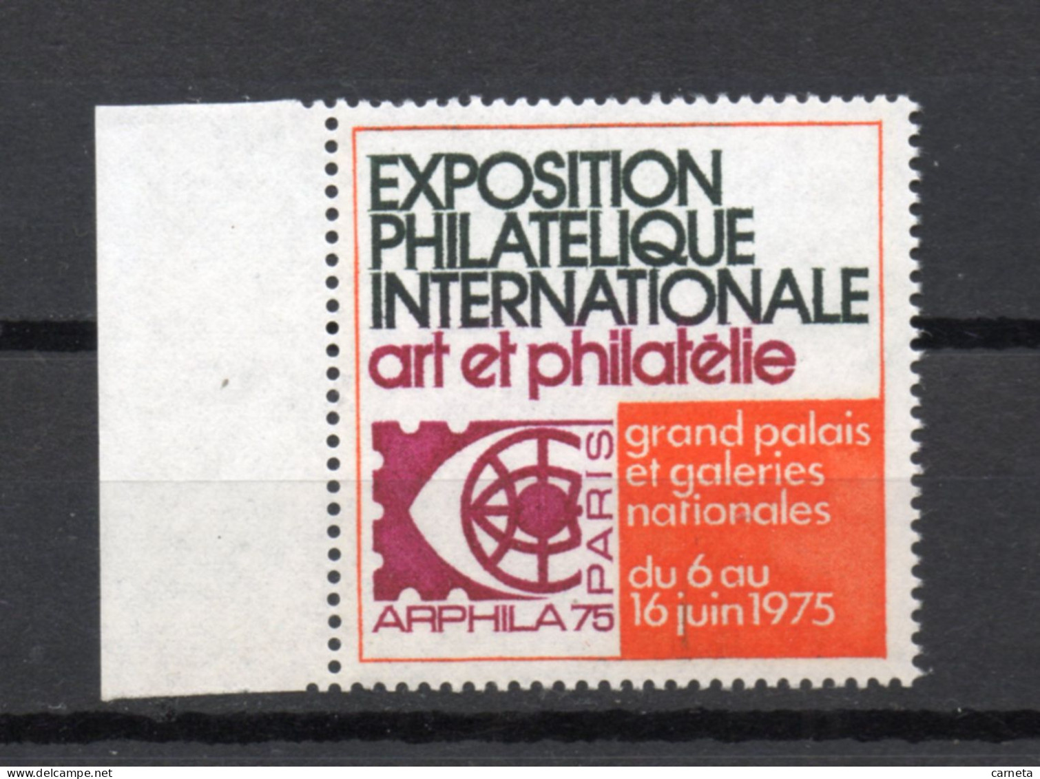 FRANCE  EXPOSITION PHILATELIQUE  N° 20   NEUF SANS CHARNIERE  COTE 2.00€    ARPHILA  VOIR DESCRIPTION - Esposizioni Filateliche