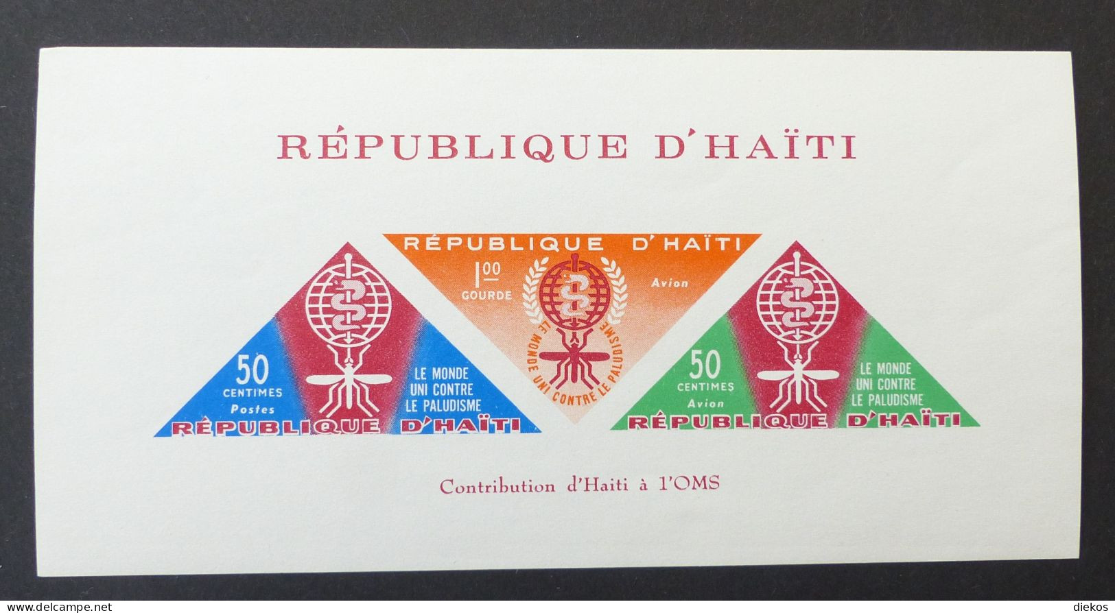 Haiti 1962  Block 23  MNH ** Postfrisch   #6305 - Haïti