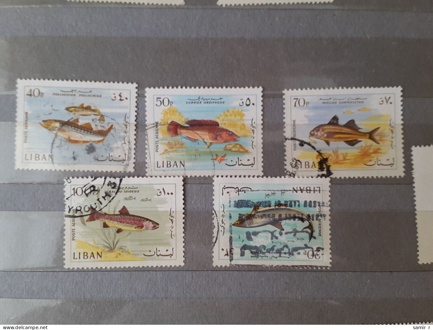 1968	Lebanon	Fishes (F76) - Lebanon