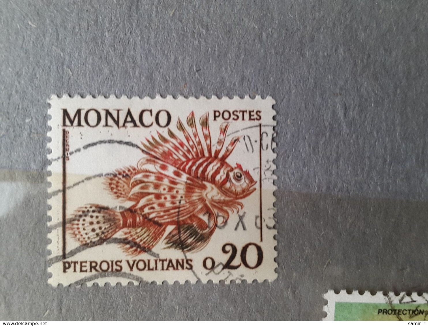 Monaco 	Fishes (F76) - Gebruikt