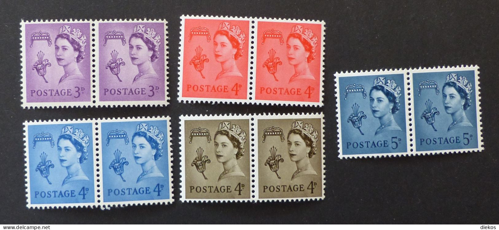 GB Guernsey  Paare  MNH ** Postfrisch   #6306 - England