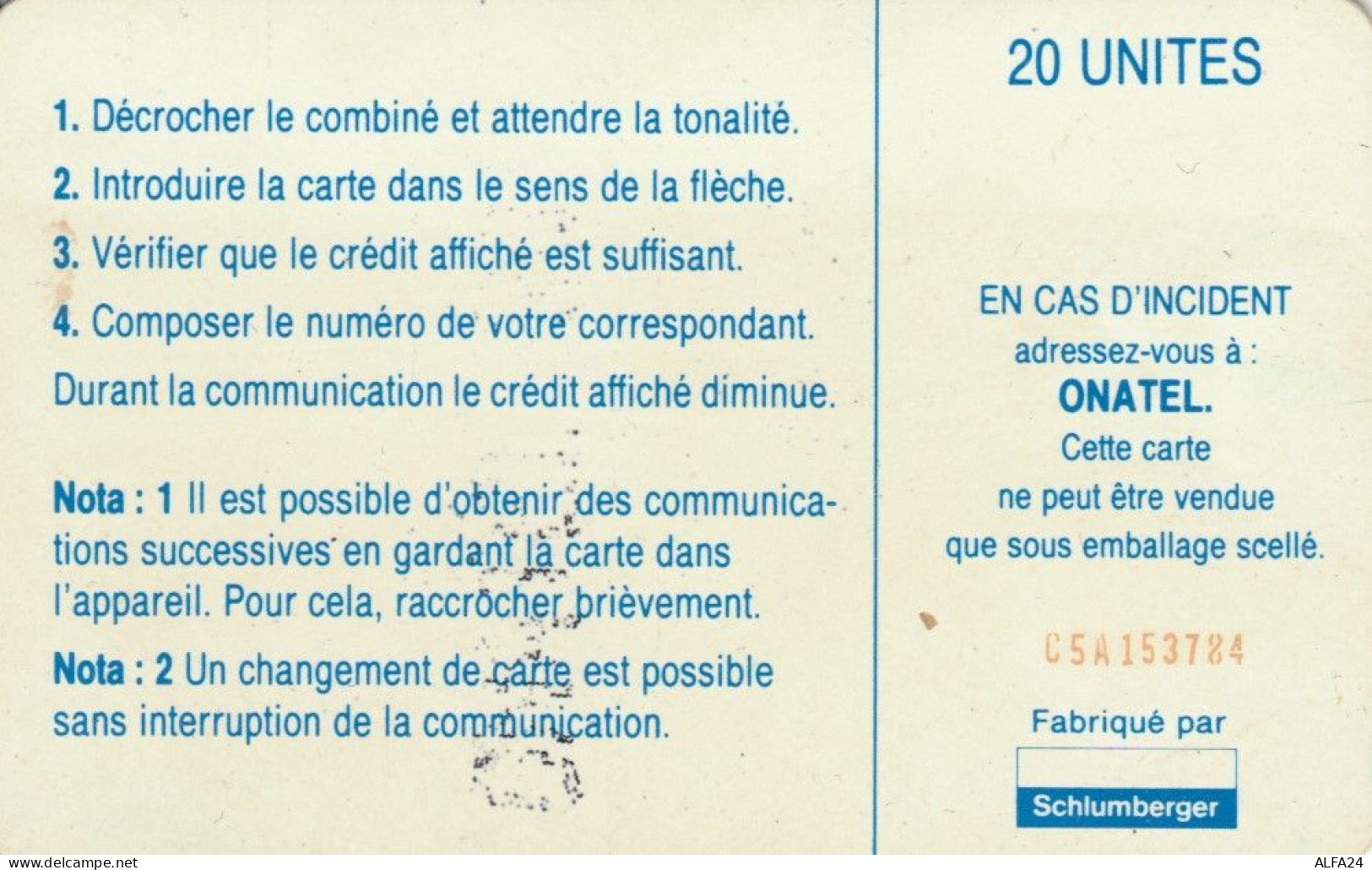 PHONE CARD BURKINA FASO (E64.18.7 - Burkina Faso