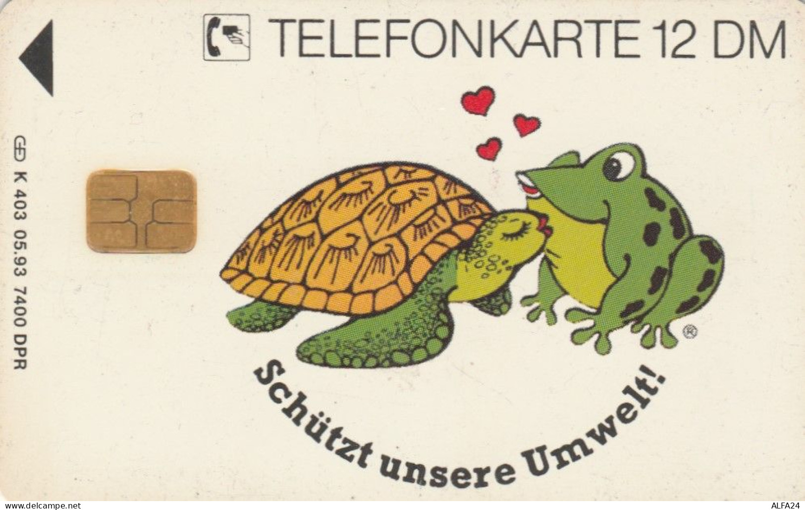 PHONE CARD GERMANIA K 403 05.93 TIR.7400 (E64.5.8 - K-Serie : Serie Clienti