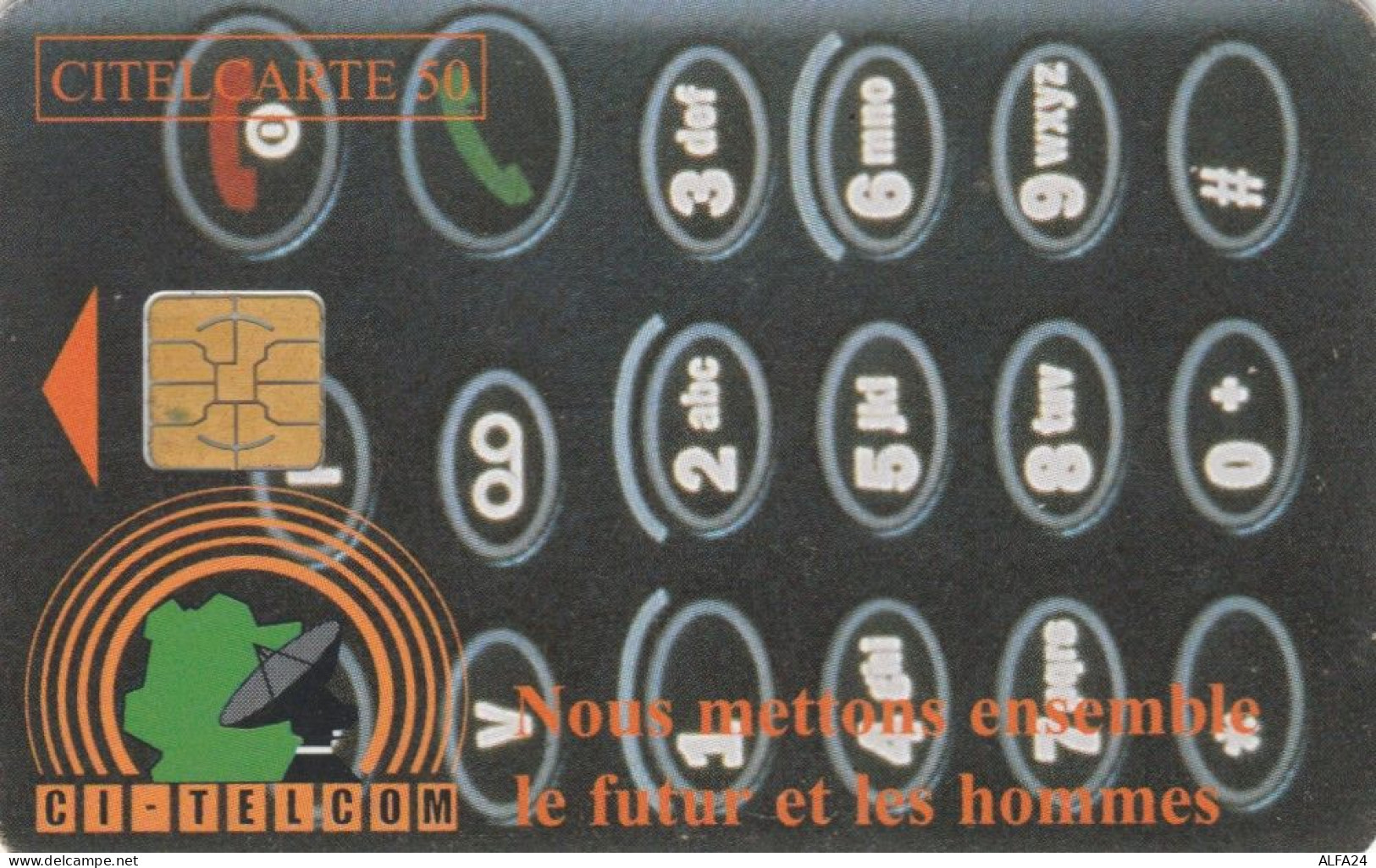 PHONE CARD COSTA D'AVORIO (E64.14.2 - Ivory Coast