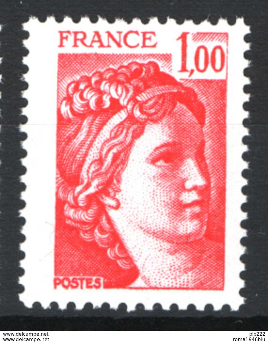 Francia 1978 Unif.1972A **/MNH VF - 1977-1981 Sabine (Gandon)