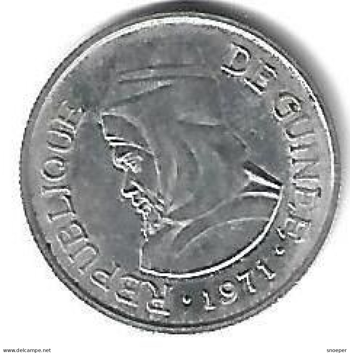 *guinea 5 Sylis 1971  Km 45   Xf+ - Guinee