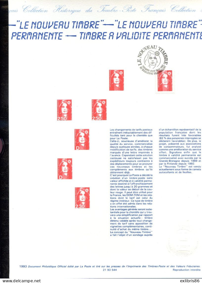 281223  TIMBRES FRANCE  La MARIANNE DE 1993 - Other & Unclassified