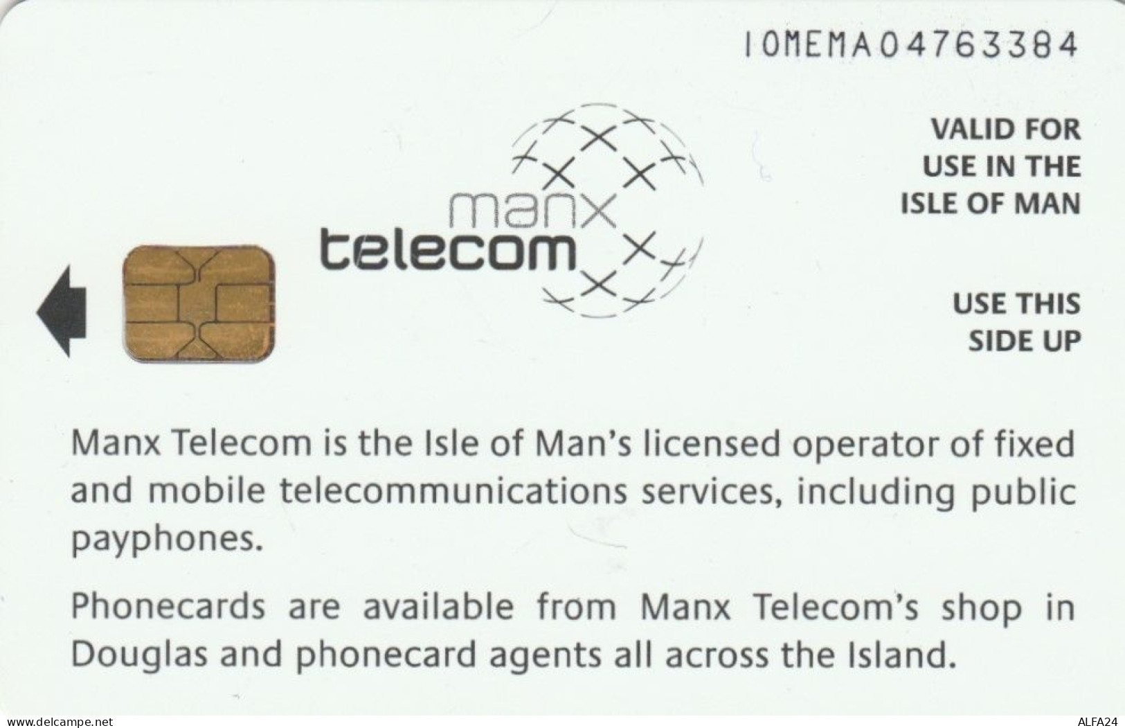 PHONE CARD ISOLA MAN (E65.23.2 - Eiland Man